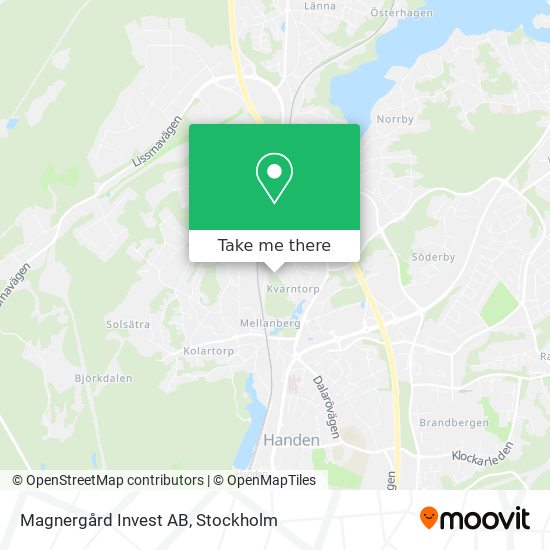 Magnergård Invest AB map