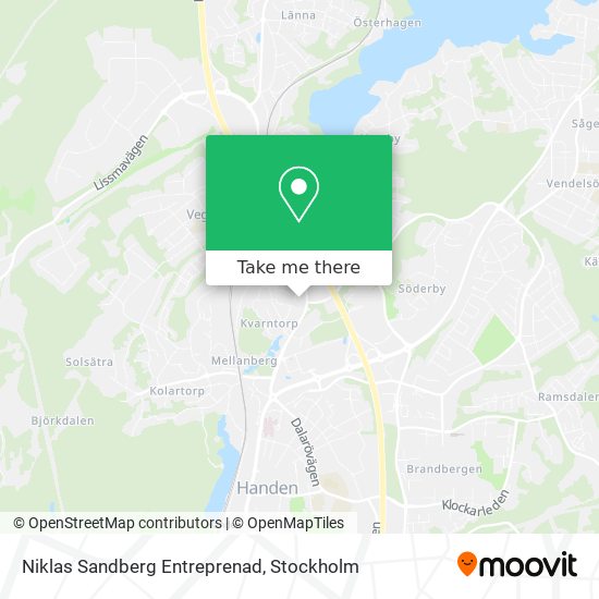 Niklas Sandberg Entreprenad map