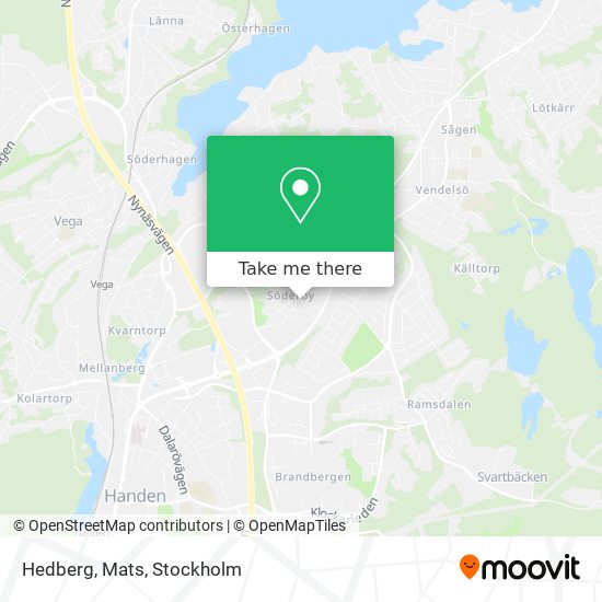 Hedberg, Mats map