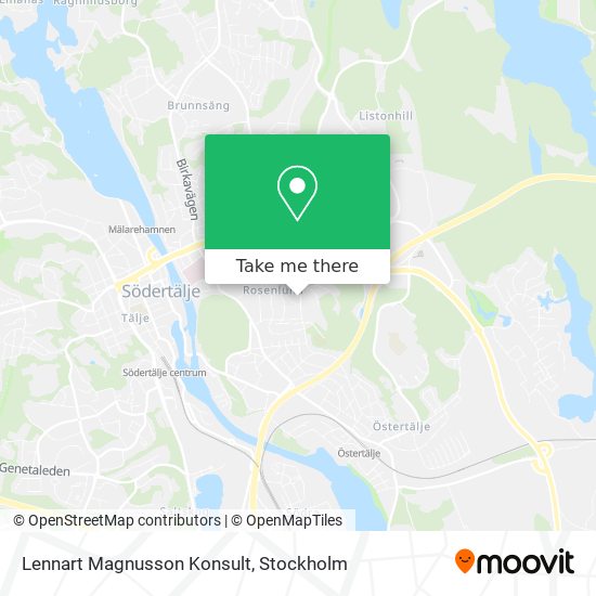 Lennart Magnusson Konsult map