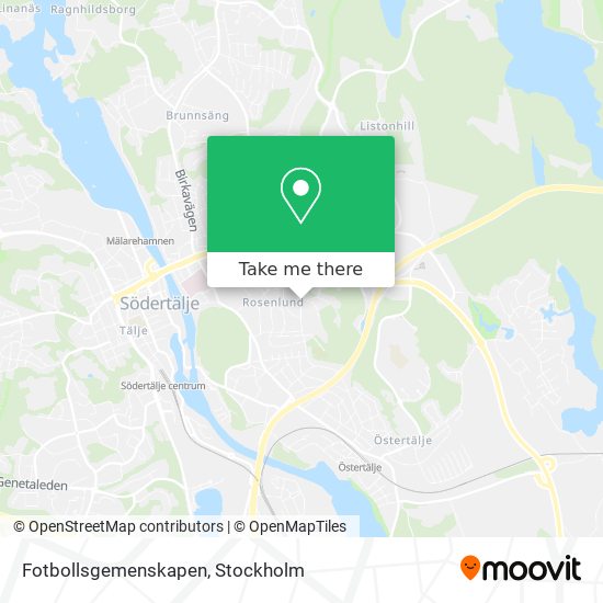 Fotbollsgemenskapen map