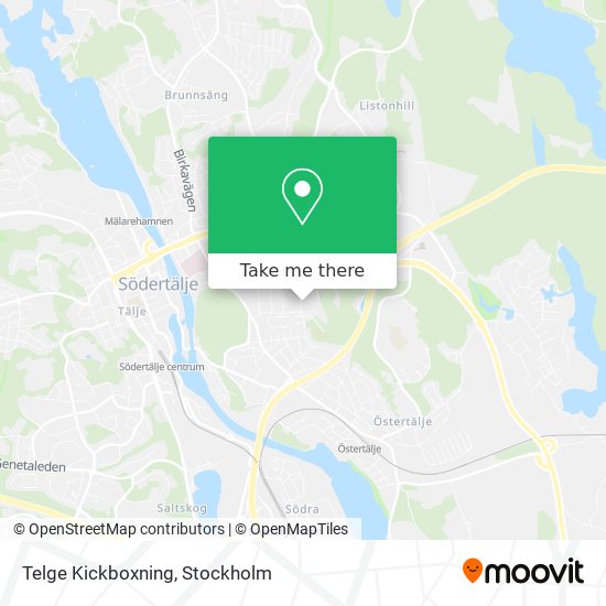 Telge Kickboxning map