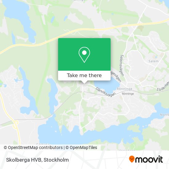 Skolberga HVB map