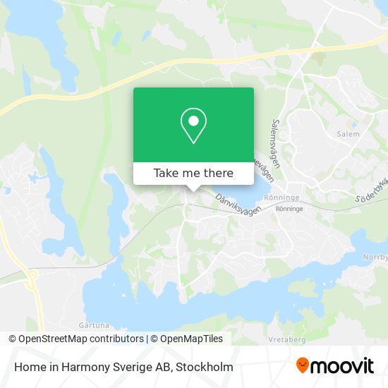 Home in Harmony Sverige AB map