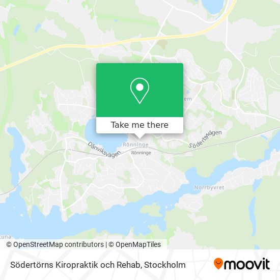 Södertörns Kiropraktik och Rehab map