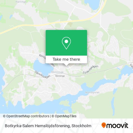 Botkyrka-Salem Hemslöjdsförening map