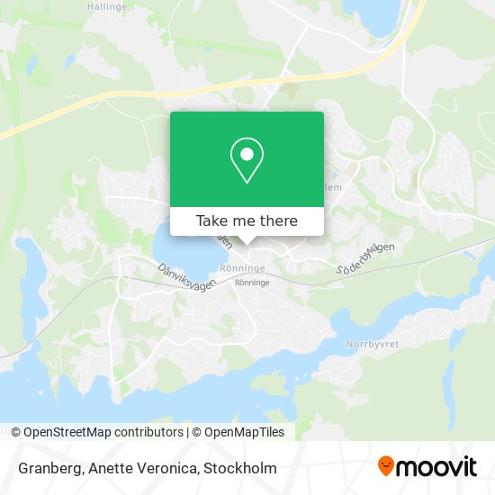 Granberg, Anette Veronica map