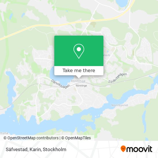 Säfvestad, Karin map