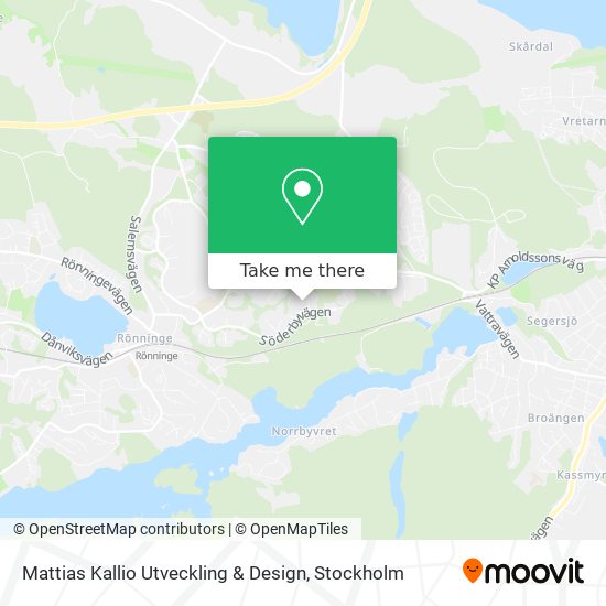 Mattias Kallio Utveckling & Design map