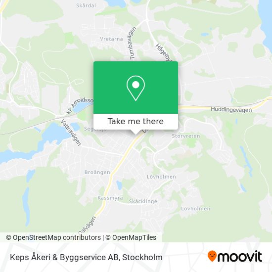 Keps Åkeri & Byggservice AB map