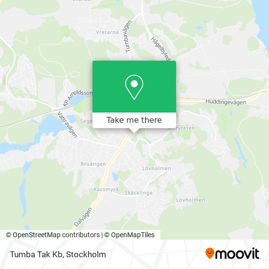 Tumba Tak Kb map