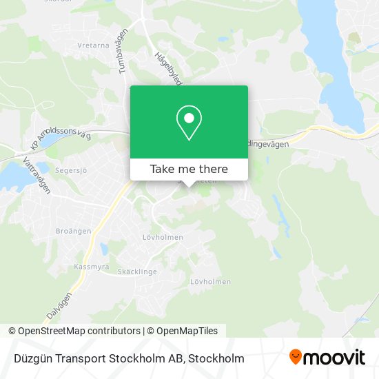 Düzgün Transport Stockholm AB map