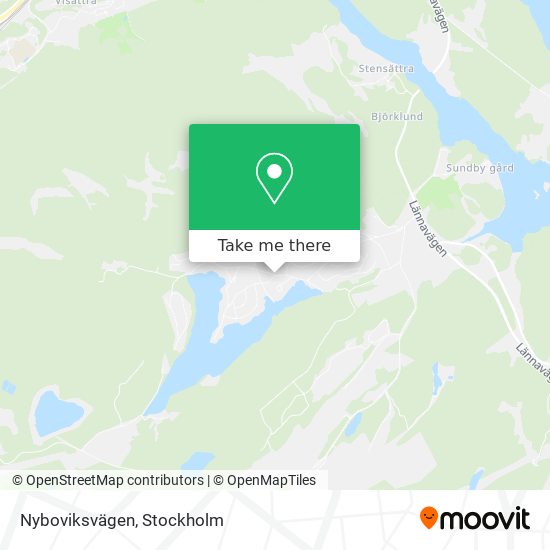 Nyboviksvägen map