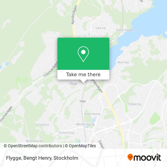 Flygge, Bengt Henry map