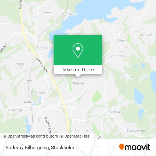 Söderby Bilbärgning map
