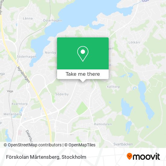 Förskolan Mårtensberg map