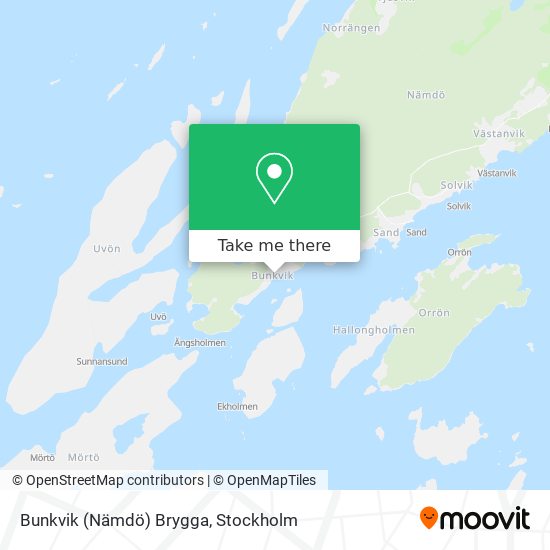 Bunkvik (Nämdö) Brygga map