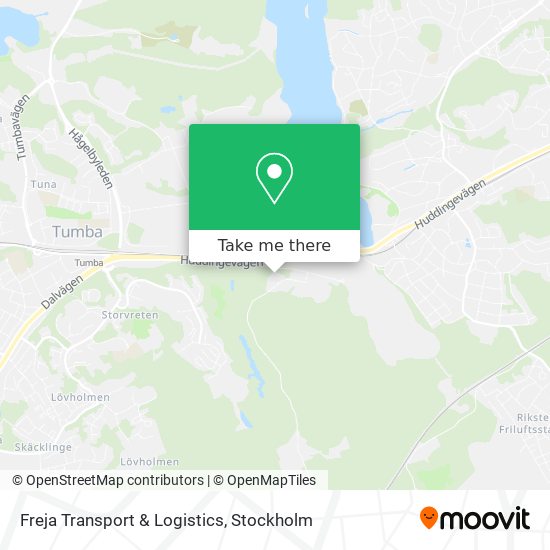 Freja Transport & Logistics map