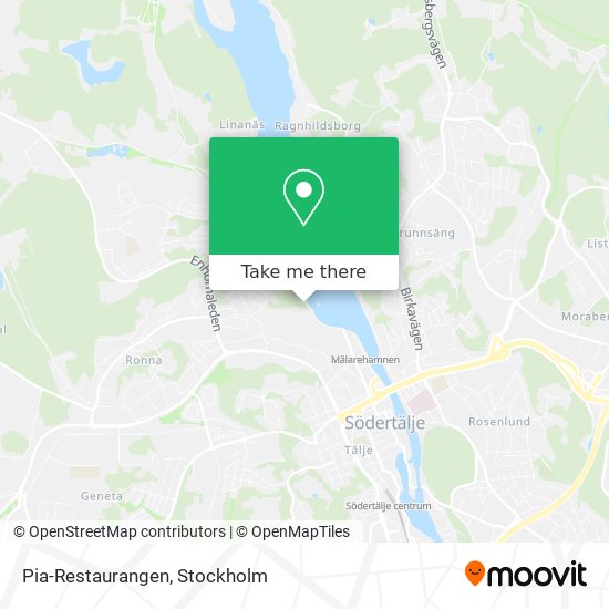 Pia-Restaurangen map