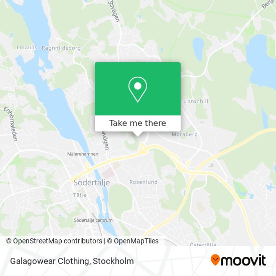 Galagowear Clothing map