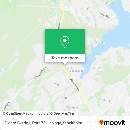 Picard Sverige, Port 73 Haninge map