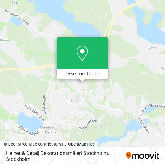 Helhet & Detalj Dekorationsmåleri Stockholm map