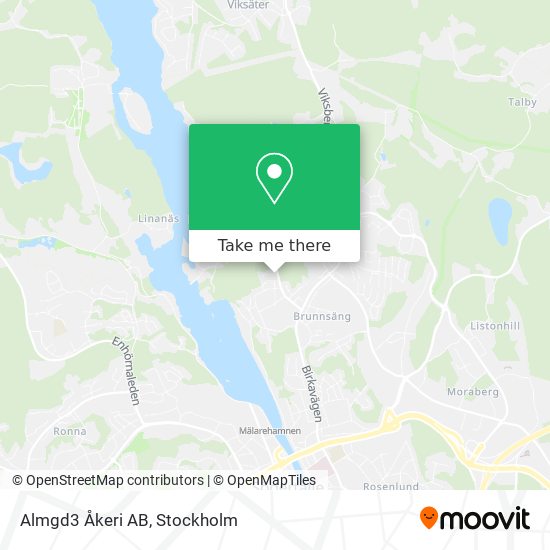 Almgd3 Åkeri AB map