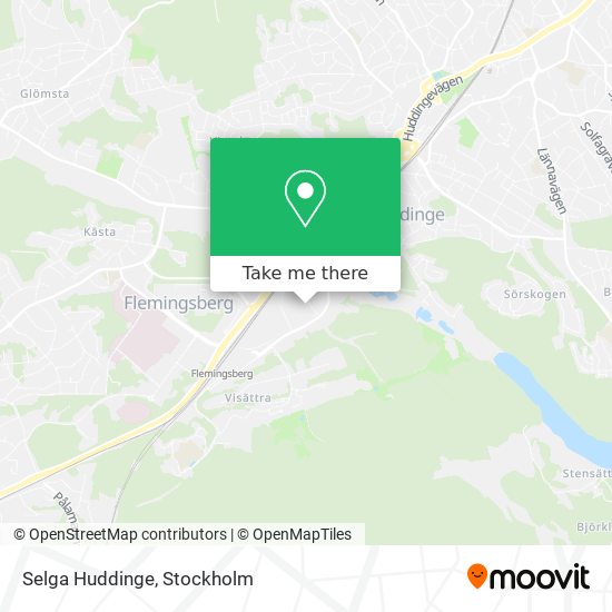 Selga Huddinge map