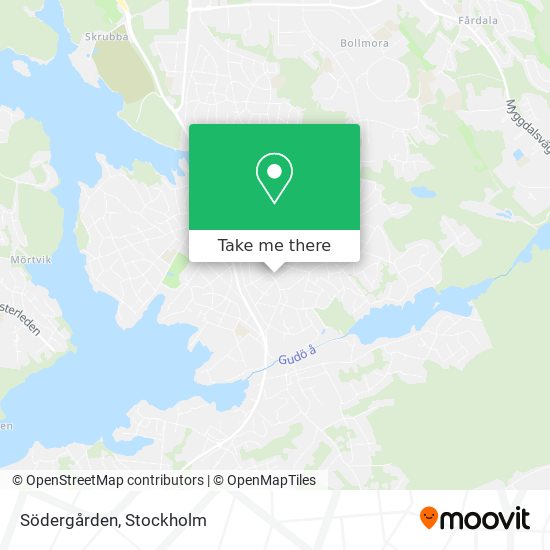 Södergården map