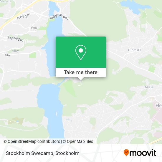 Stockholm Swecamp map