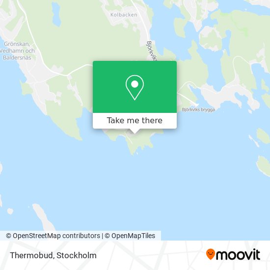 Thermobud map