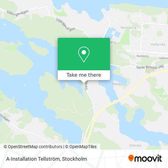 A-Installation Tellström map