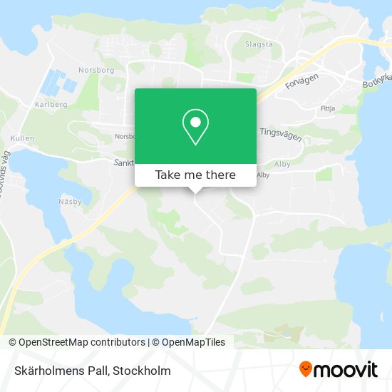 Skärholmens Pall map