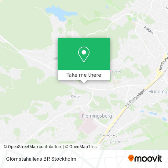 Glömstahallens BP map