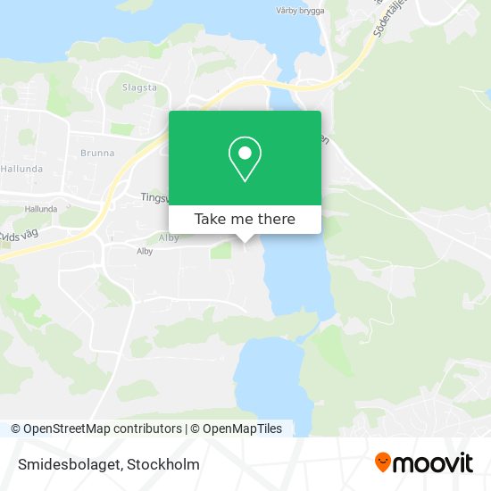 Smidesbolaget map