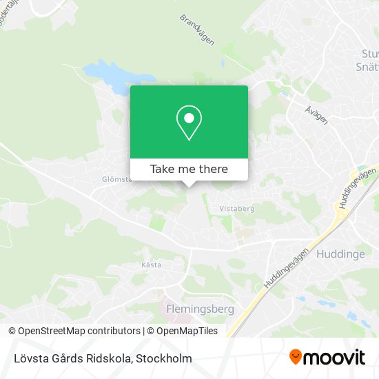 Lövsta Gårds Ridskola map