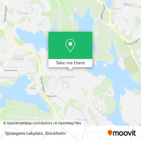 Sjöängens Lekplats map