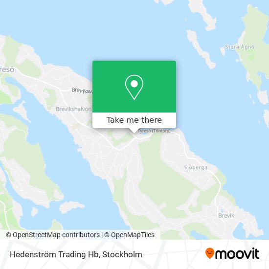 Hedenström Trading Hb map