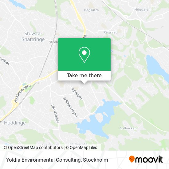 Yoldia Environmental Consulting map