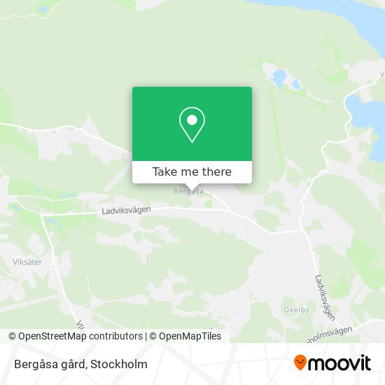 Bergåsa gård map