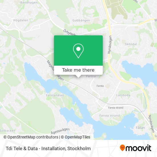 Tdi Tele & Data - Installation map