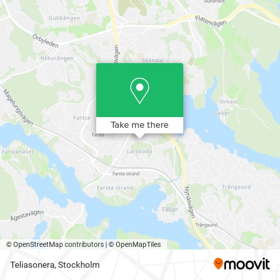 Teliasonera map