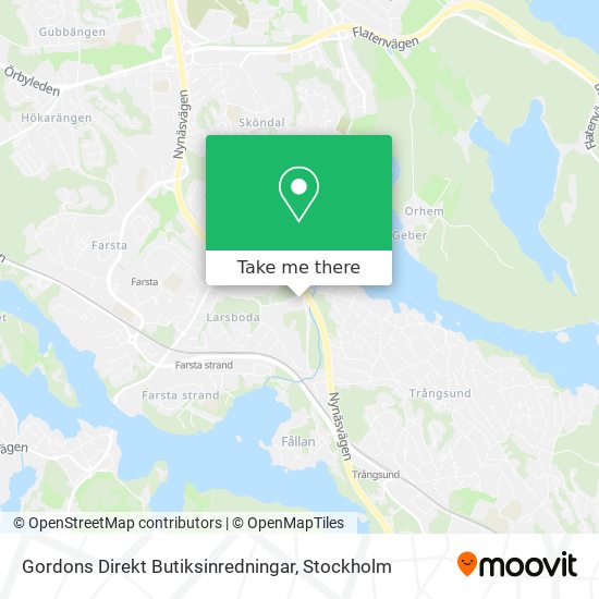 Gordons Direkt Butiksinredningar map