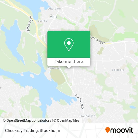 Checkray Trading map