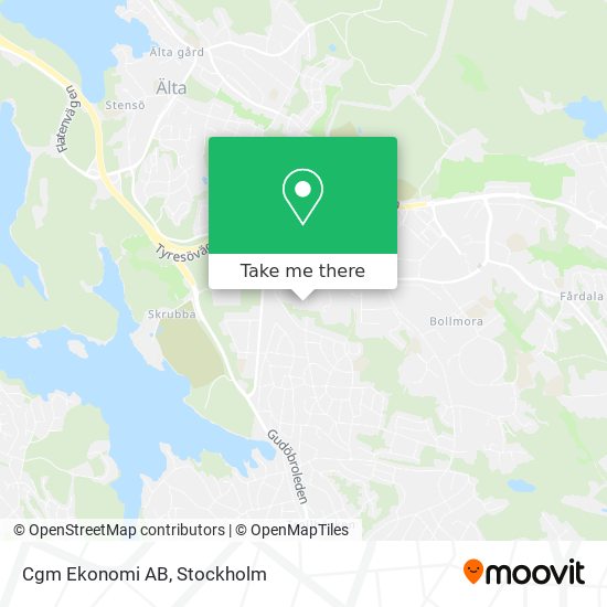 Cgm Ekonomi AB map