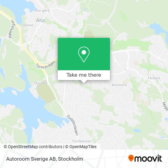 Autoroom Sverige AB map