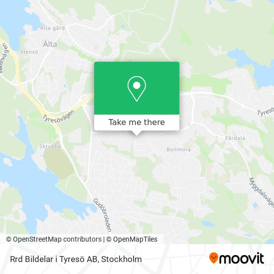 Rrd Bildelar i Tyresö AB map