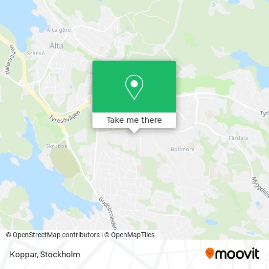 Koppar map