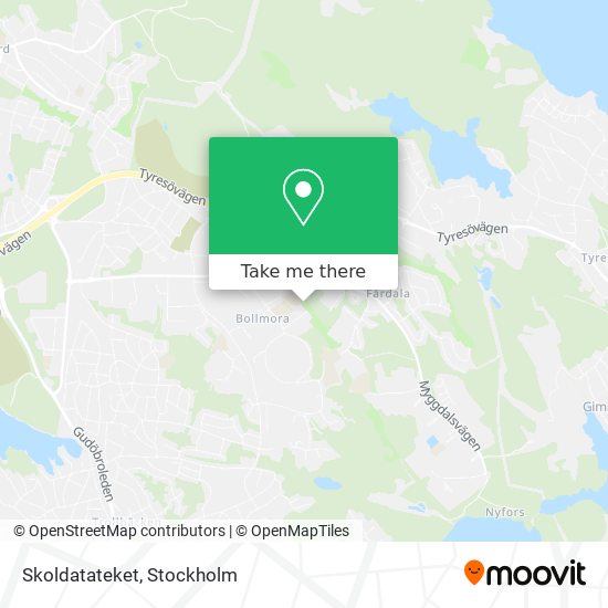 Skoldatateket map