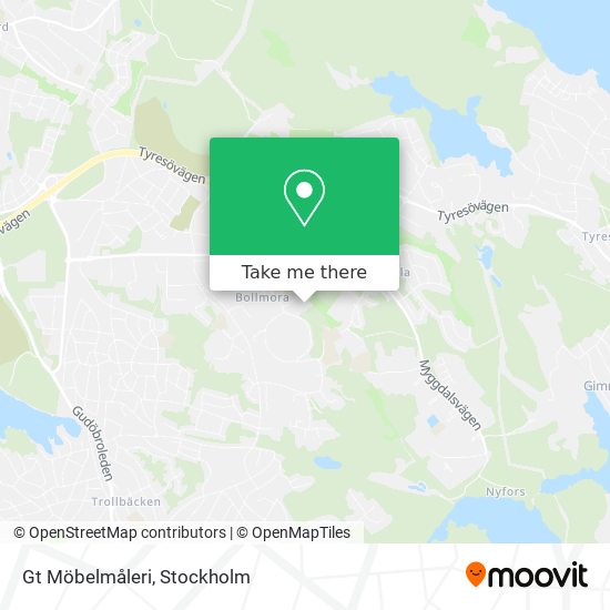 Gt Möbelmåleri map